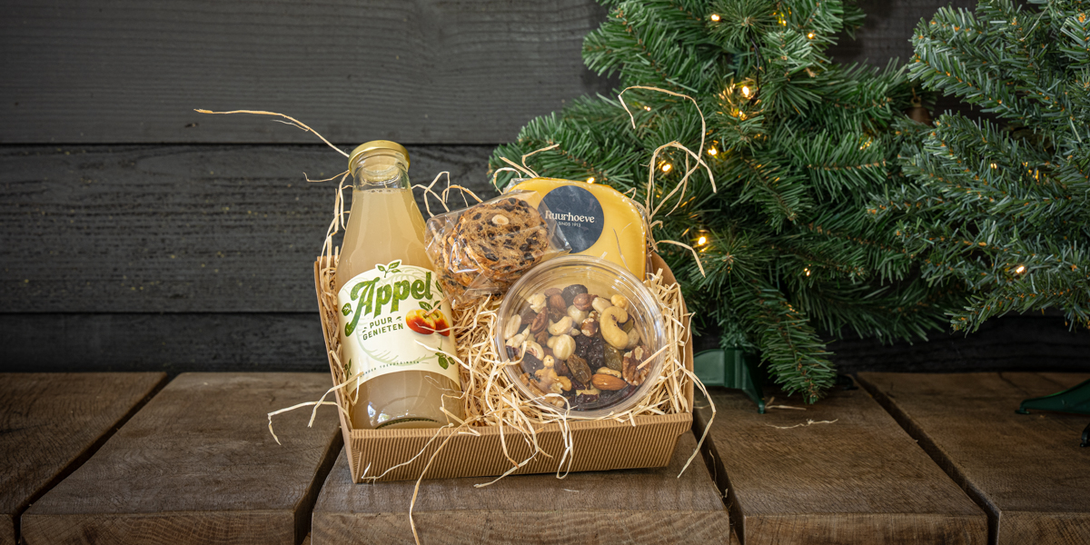 Goede voornemens kerst inhoud pakket